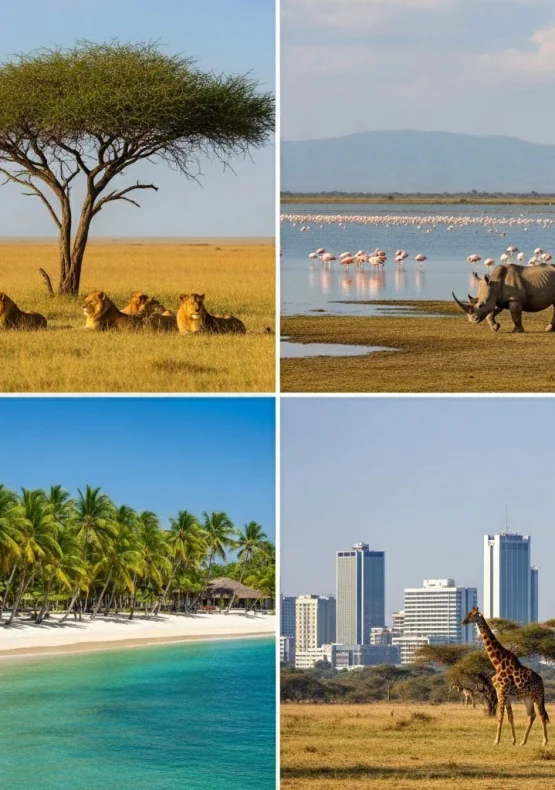 Best time to visit Kenya - Elephants at waterhole during long rains with Boon Game Safaris