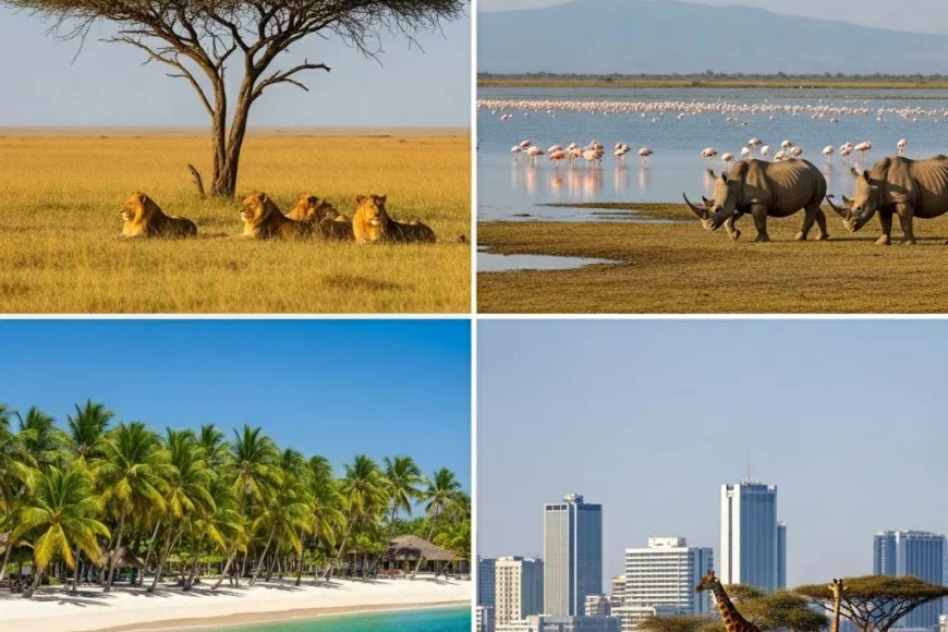 Best time to visit Kenya - Elephants at waterhole during long rains with Boon Game Safaris